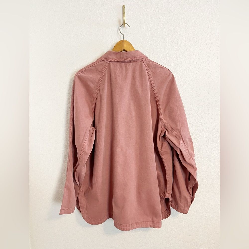 Pistola Brianna Oversized Utility Jacket in Clay Size Medium. NWT - Picture 7 of 9